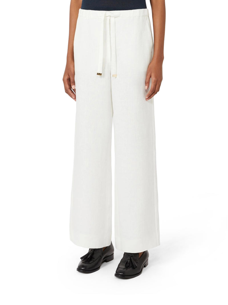 LINEN MAT TROUSERS
