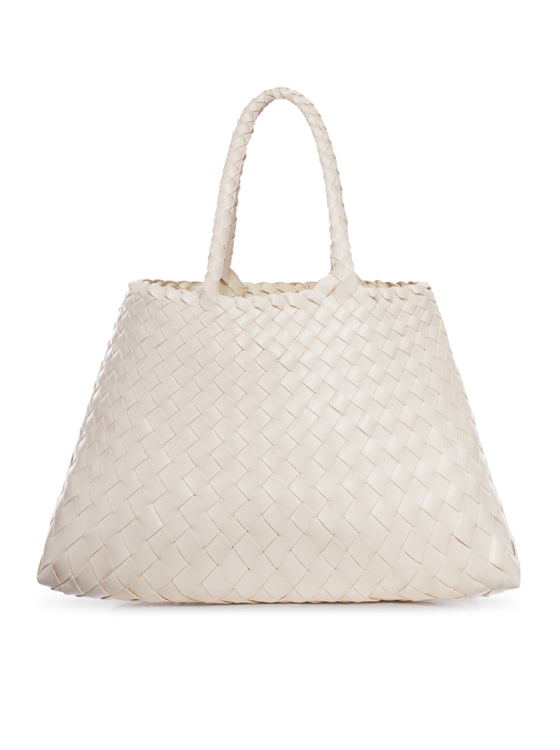 SANTA CROCE SMALL BROWN LEATHER BAG