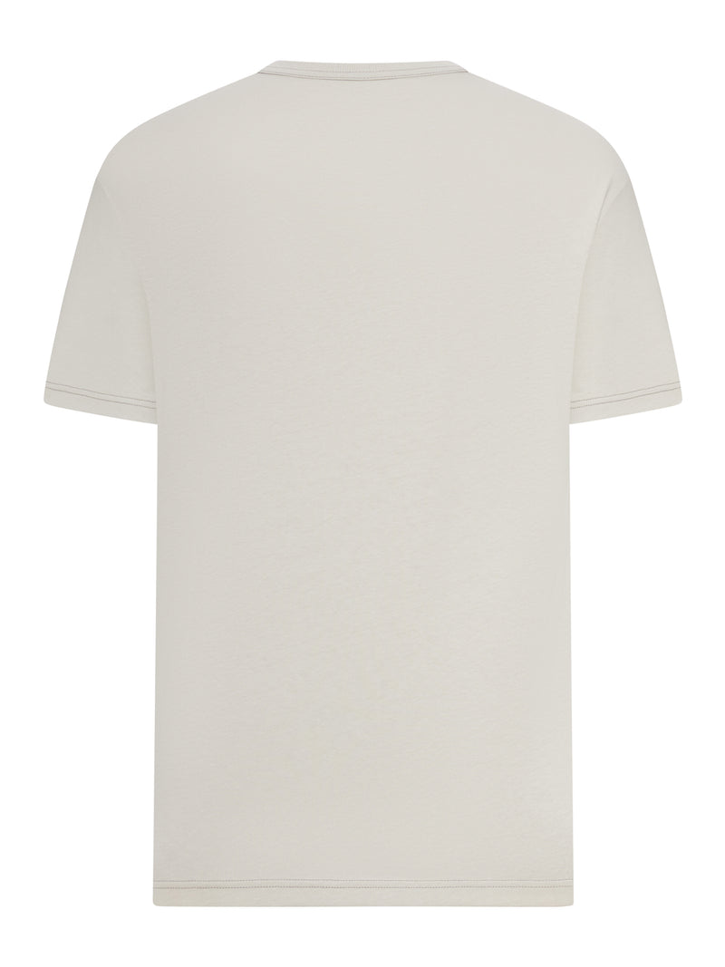 SHORT-SLEEVED BOXY T-SHIRT IN HEAVY JERSEY