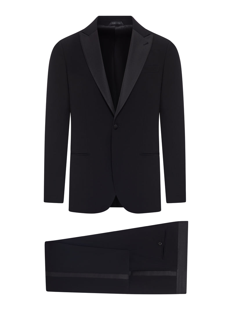 CLASSIC SINGLE-BREASTED TUXEDO WITH SATIN LAPEL
