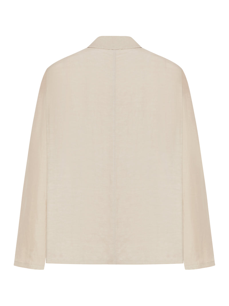 LINEN BLEND BLOUSON