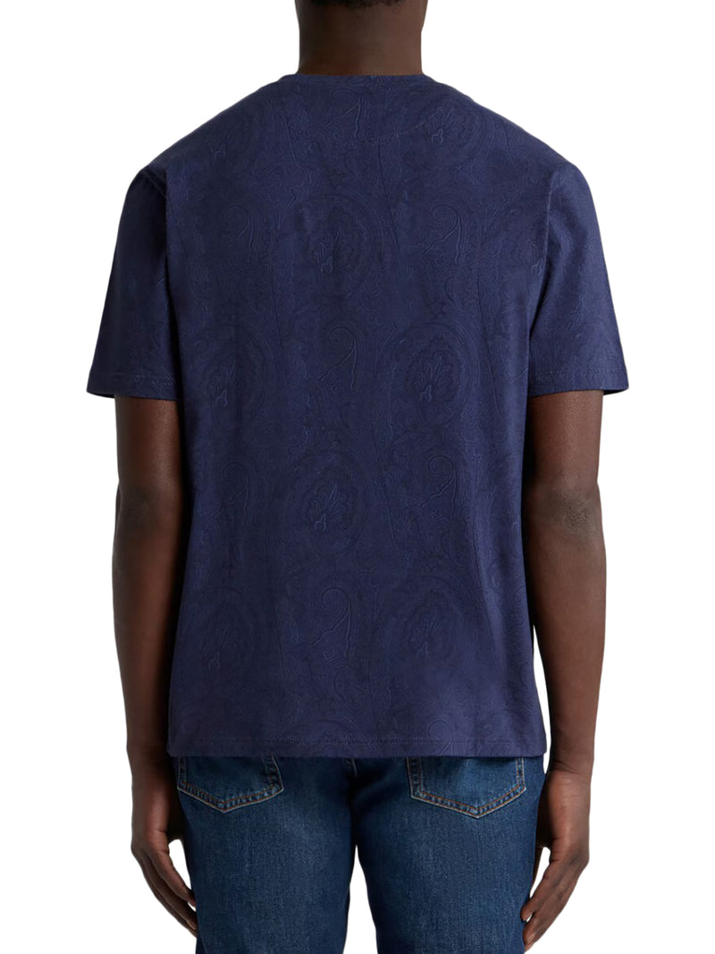 COTTON T-SHIRT WITH ARNICA PATTERN