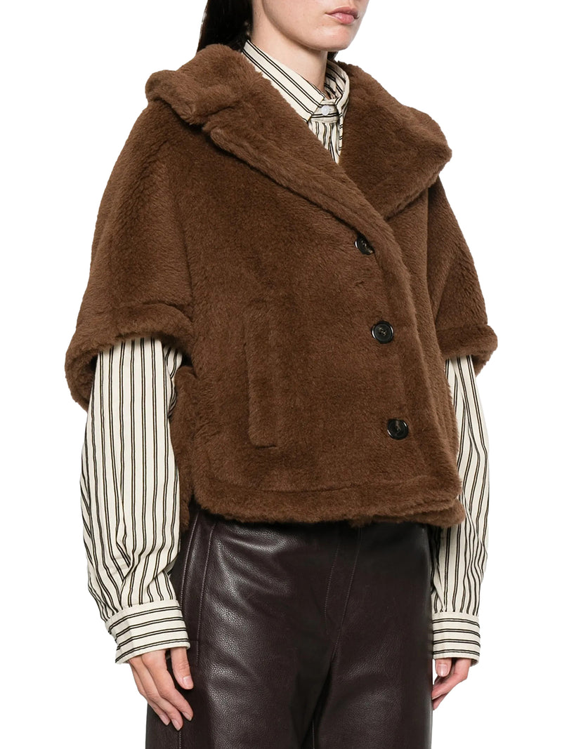 CORVINO 4 TEDDY SHORT COAT