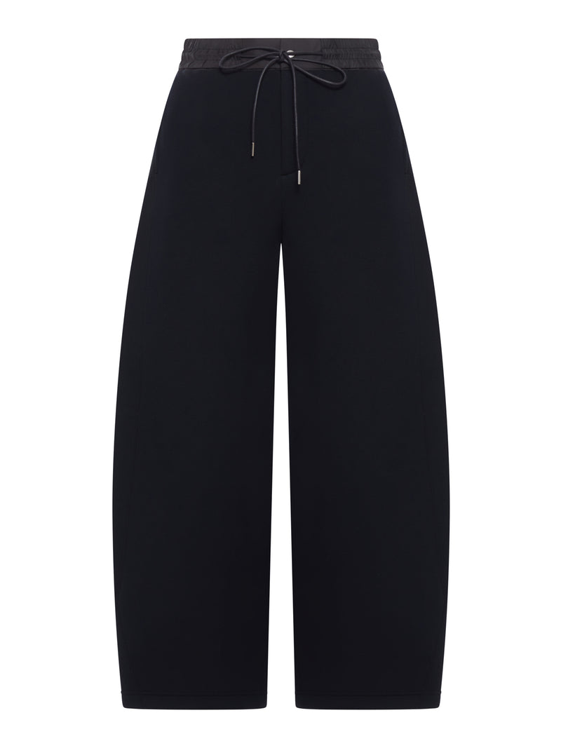 COTTON BLEND BALLOON TROUSERS