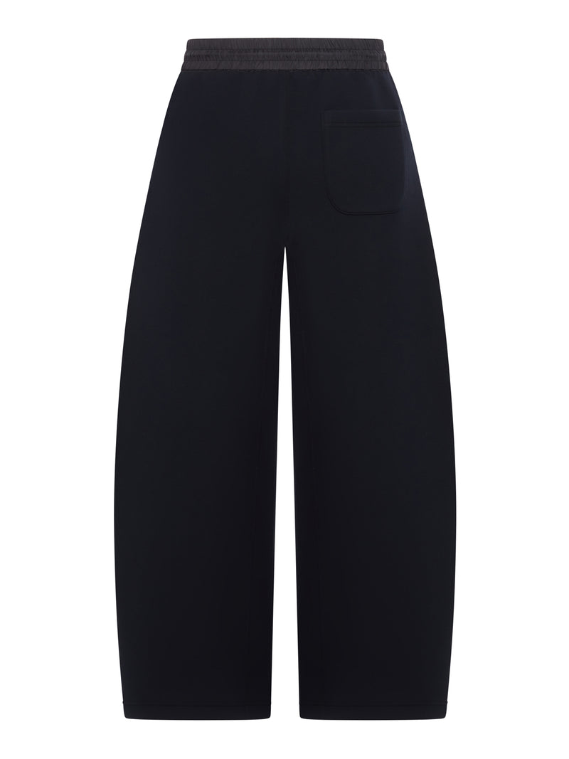 COTTON BLEND BALLOON TROUSERS