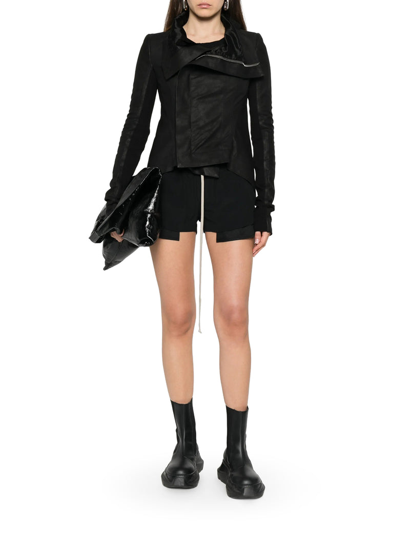 FOG SHORTS WITH DRAWSTRING IN SILK BLEND