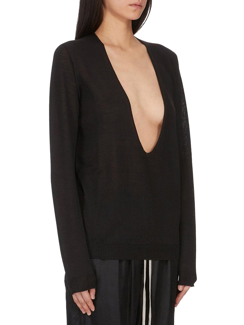 V-NECK SWEATER IN VIRGIN WOOL