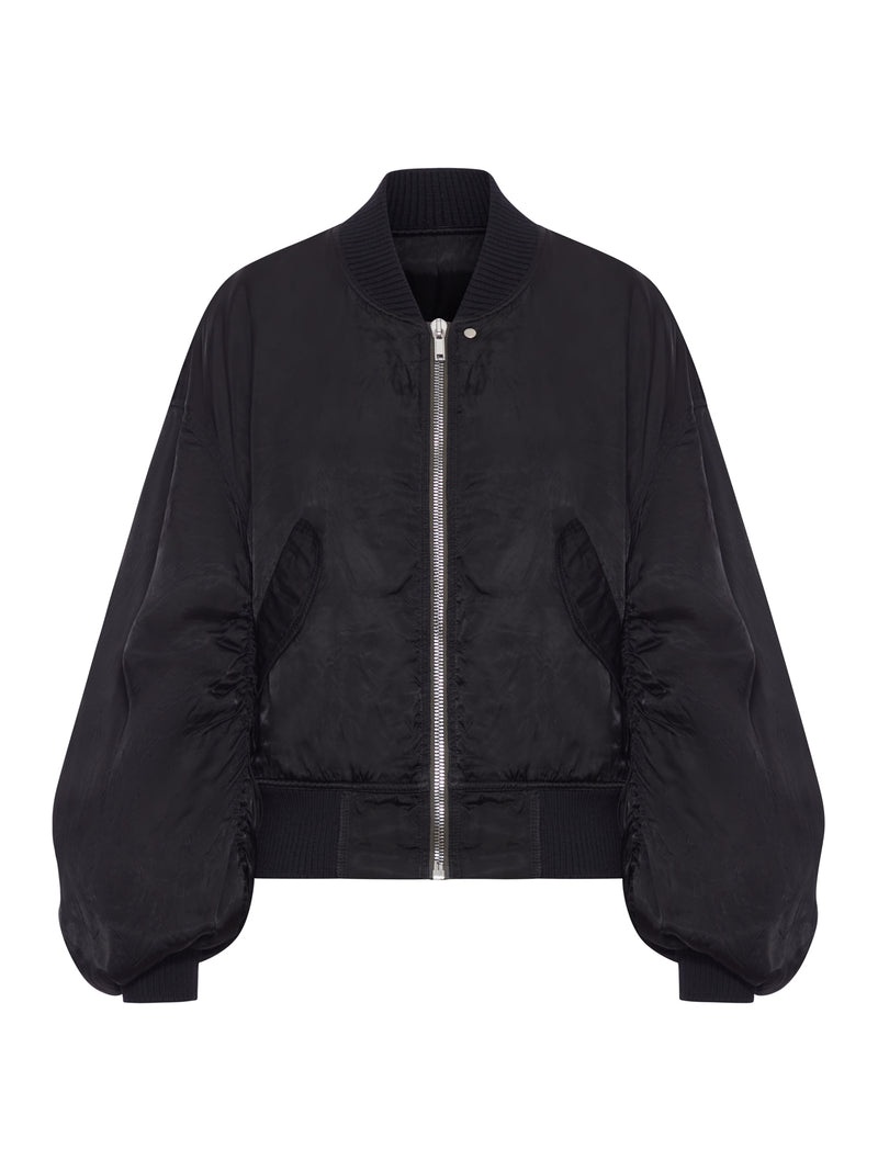 OVERSIZED PADDED BOMBER JACKET