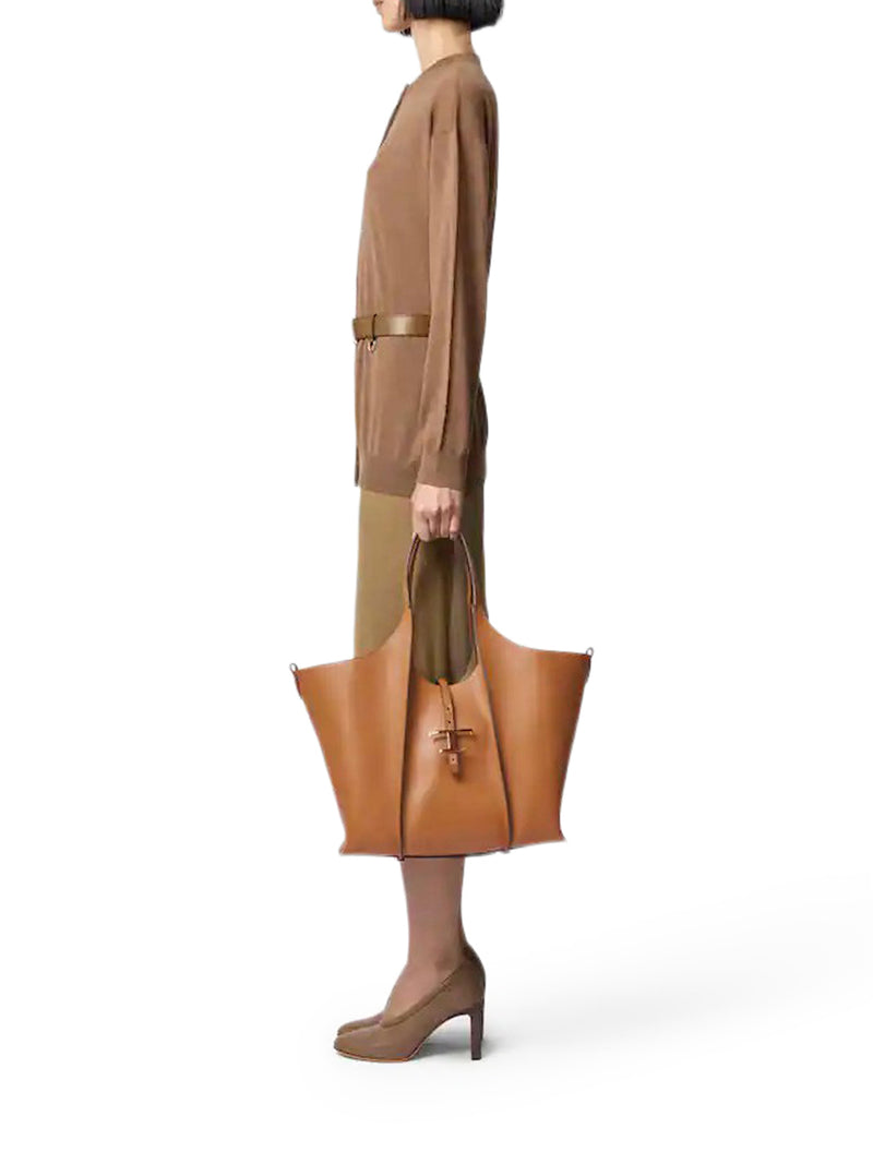 TIMELESS MEDIUM LEATHER SHOPPING BAG