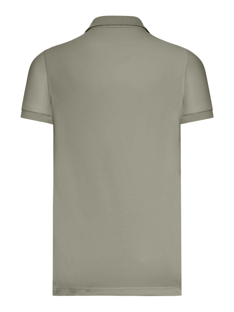 COTTON PIQUET POLO SHIRT WITH LOGO