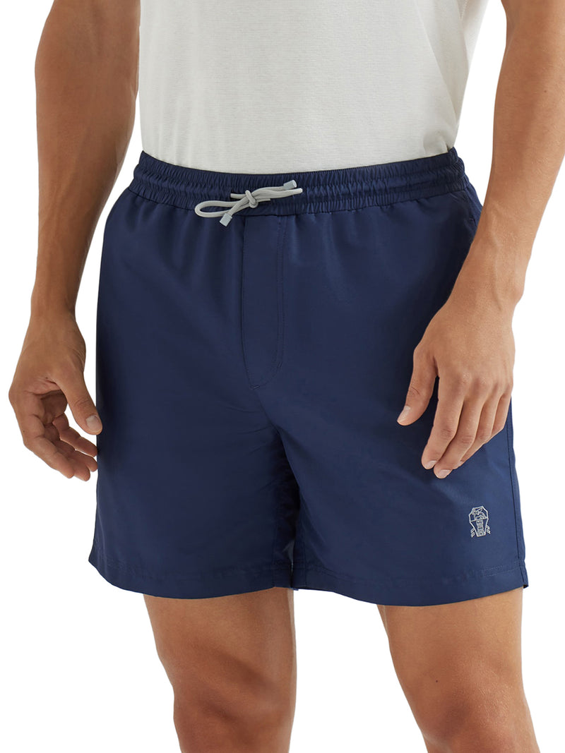 SWIMSUIT WITH EMBROIDERED LOGO