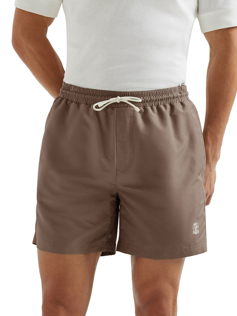 SWIMSUIT WITH EMBROIDERED LOGO