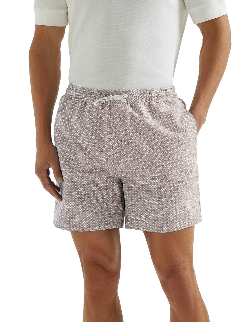 NYLON SWIMSUIT WITH FLOWER PRINT