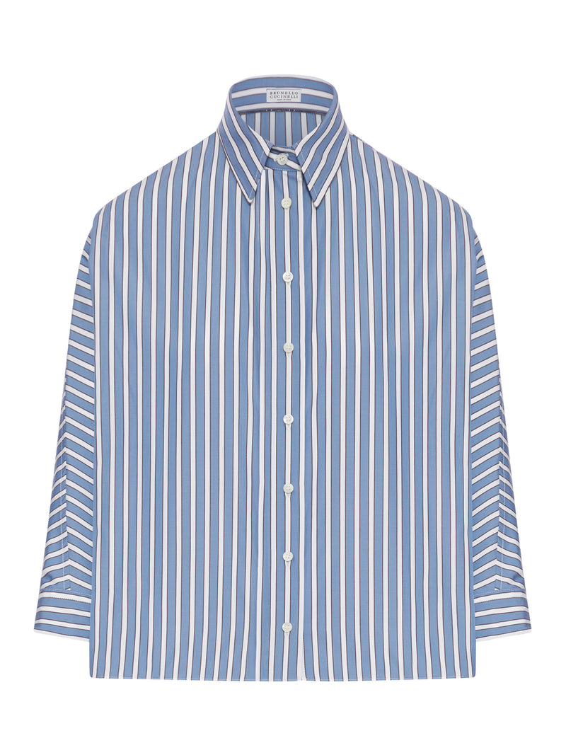 STRIPED COTTON SHIRT