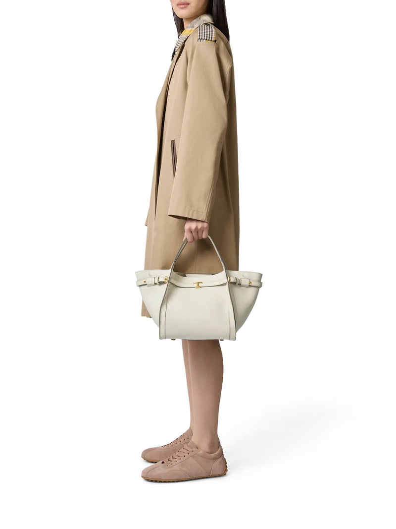 SMALL LEATHER SHOPPING BAG