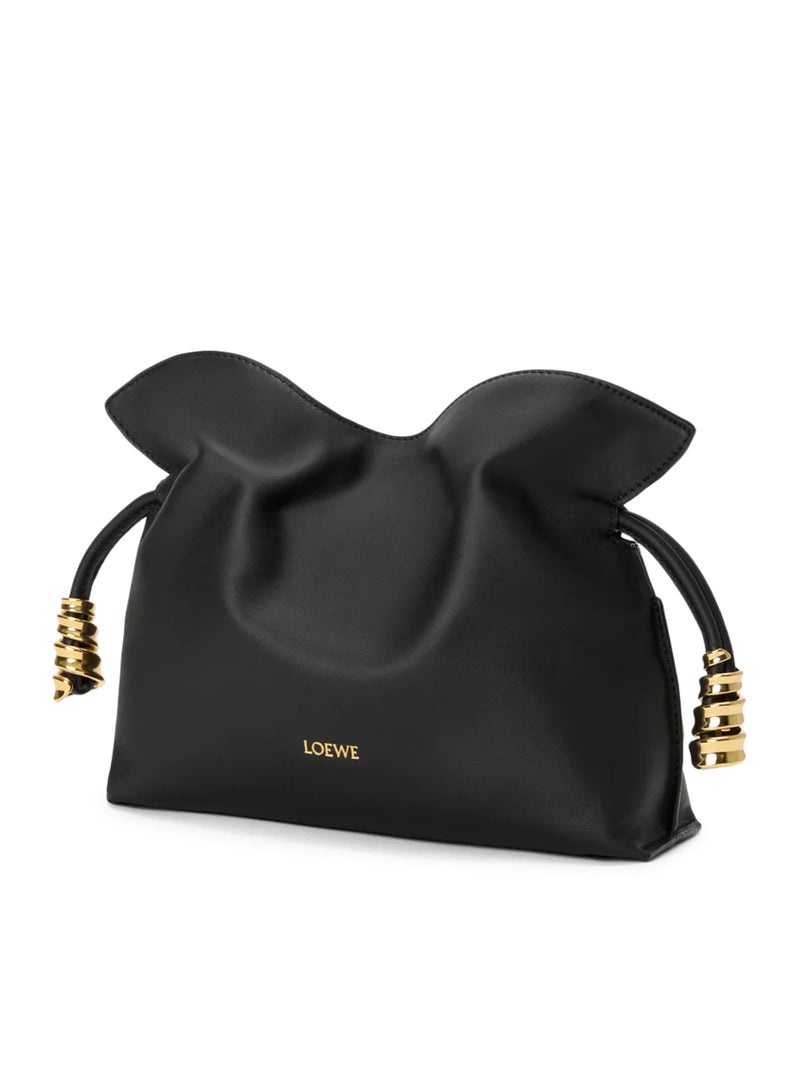 COIL FLAMENCO MINI CLUTCH BAG IN CALFSKIN NAPPA