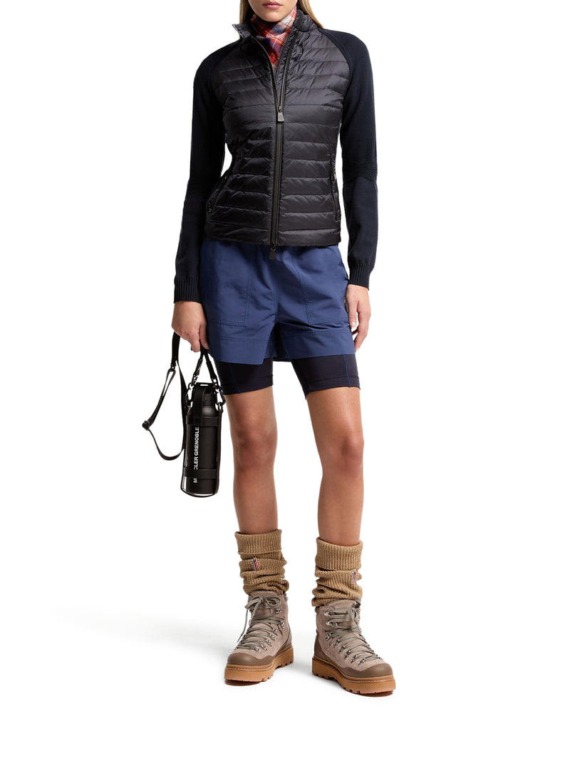 PADDED CARDIGAN WITH ZIP