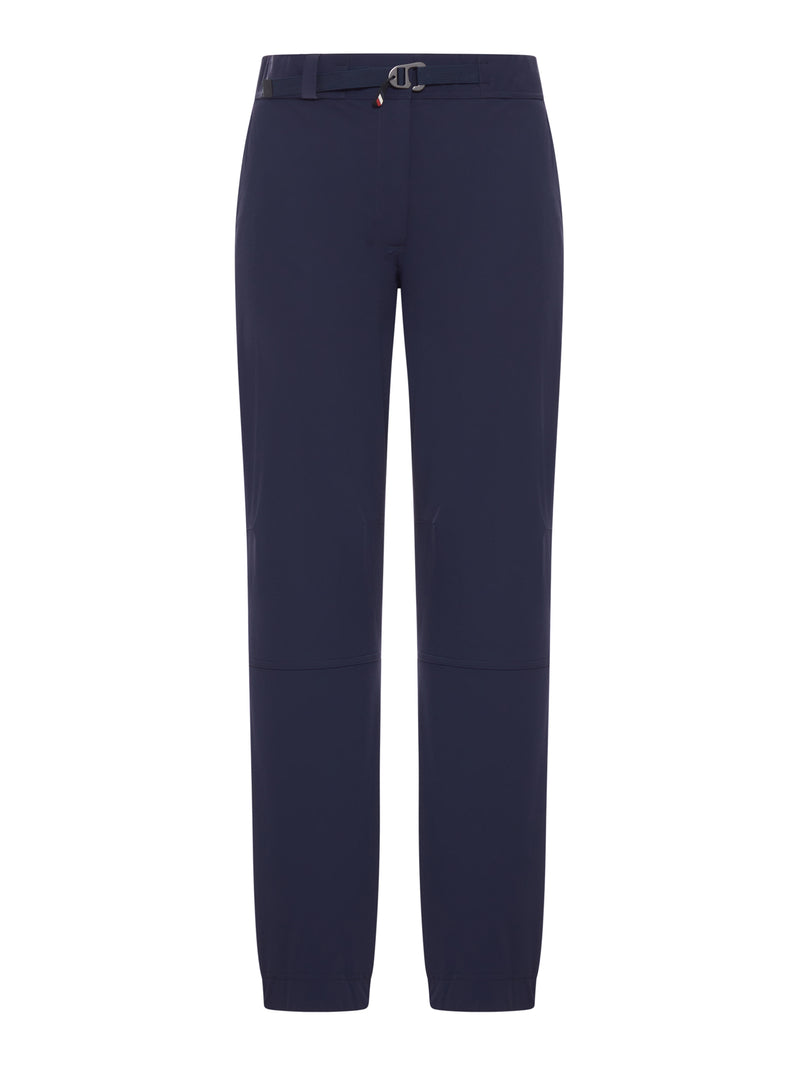 STRETCH TROUSERS IN STRUCTURED TECHNICAL FABRIC