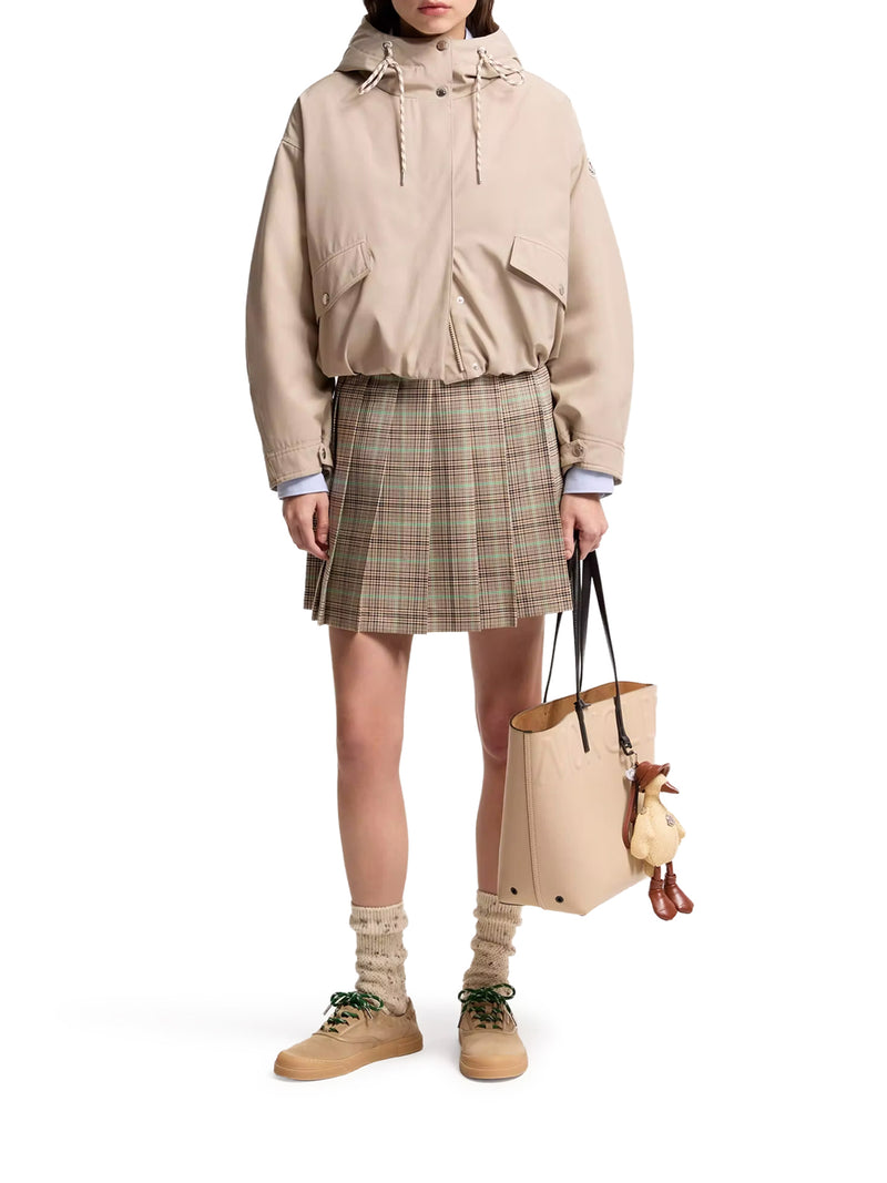 EUCALYPTUS SHORT DOWN JACKET WITH HOOD