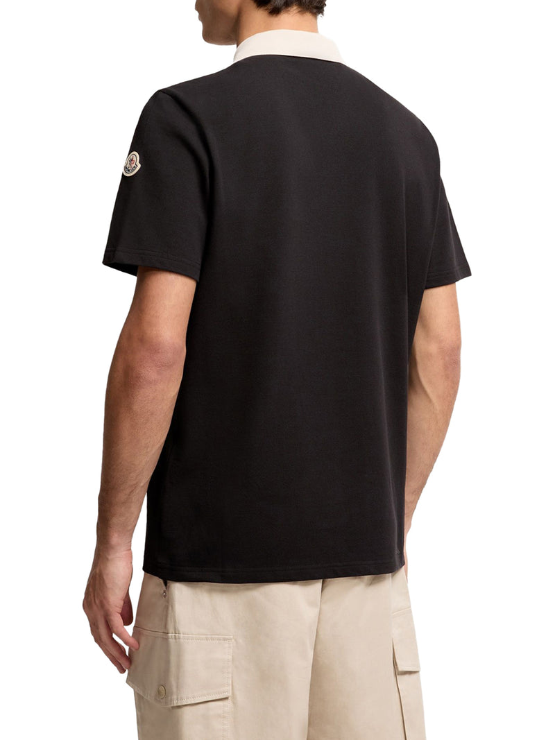 COTTON PIQUET POLO SHIRT WITH EMBROIDERED LOGO