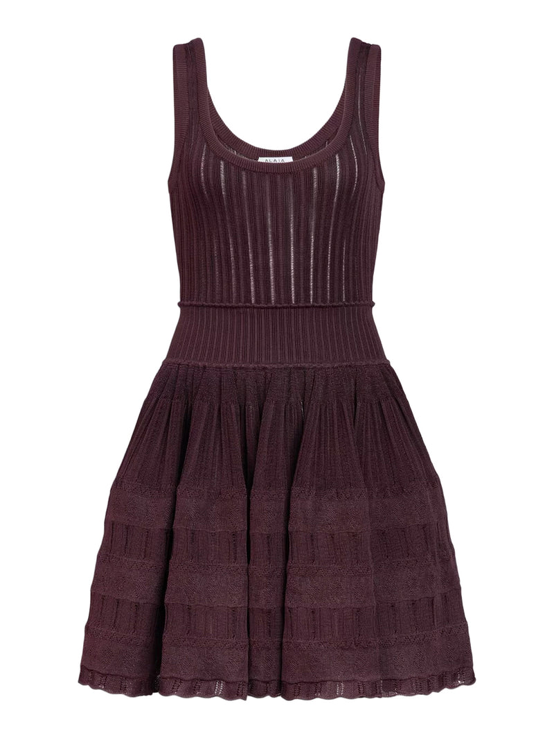 CRINOLINE KNIT DRESS