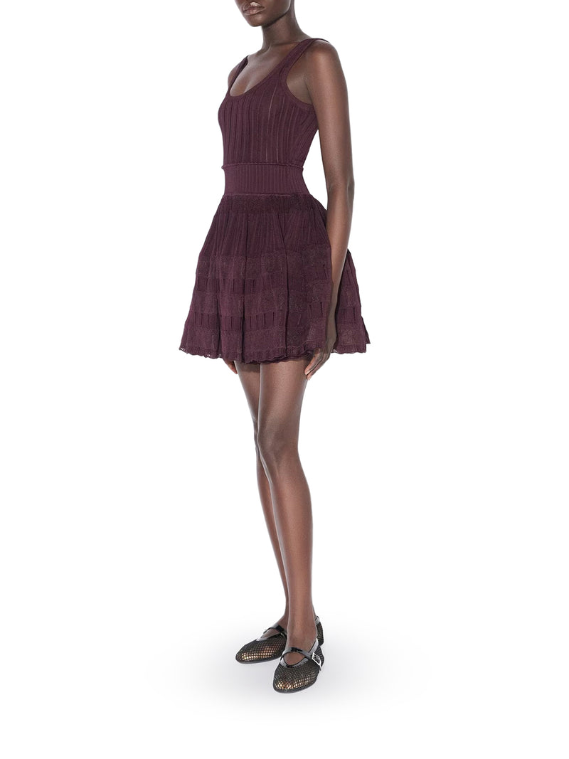 CRINOLINE KNIT DRESS