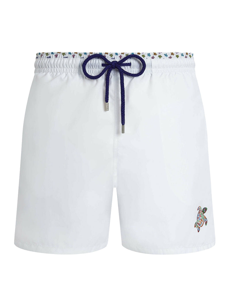 MEN`S TWO-TONE MICRO RONDE DES TORTUES SWIM SHORTS