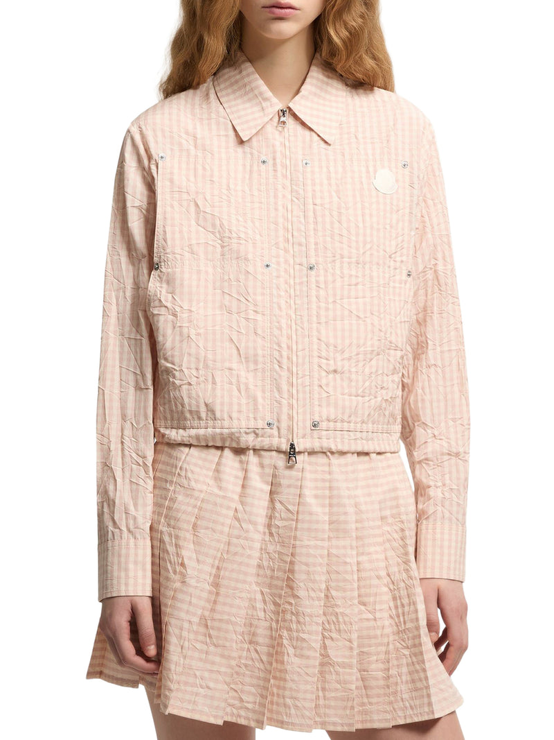 VICHY COTTON BLEND SHIRT
