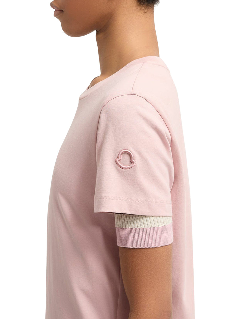 COTTON T-SHIRT WITH EMBROIDERED LOGO