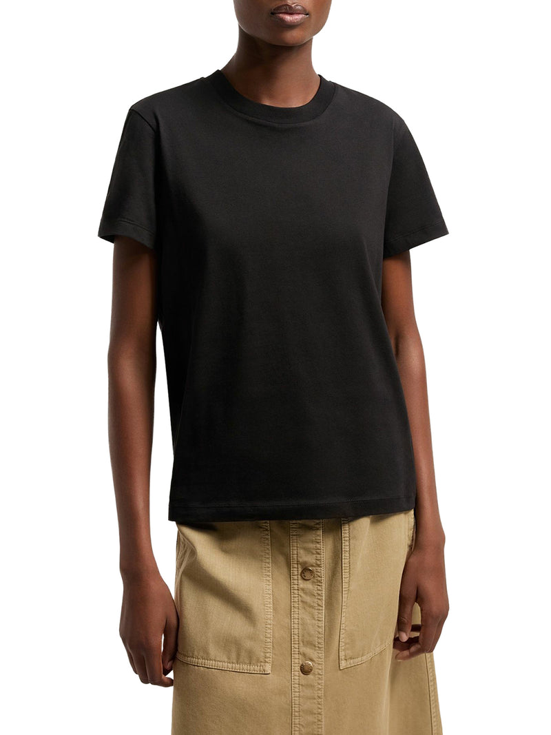 COTTON T-SHIRT WITH EMBROIDERED LOGO