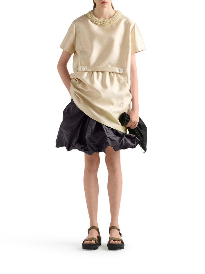 TEC TAFFETA SKIRT