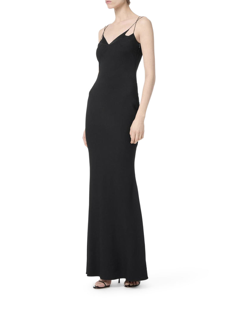 DOUBLE-STRAP COCKTAIL DRESS
