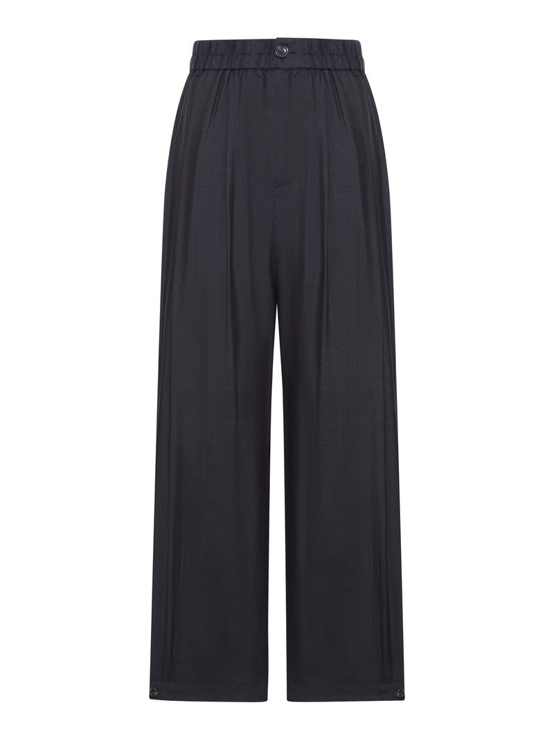 VERNON STRETCH SILK TROUSERS