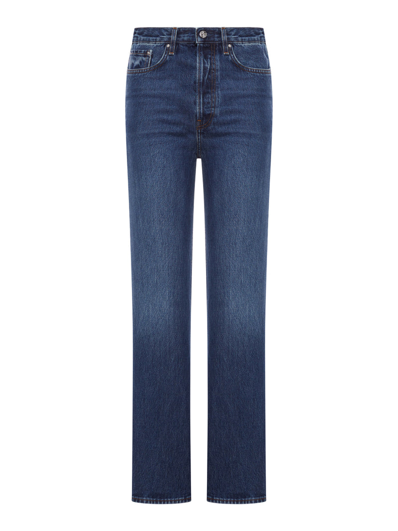 CLASSIC CUT DENIM FULL LENGTH DARK BLUE