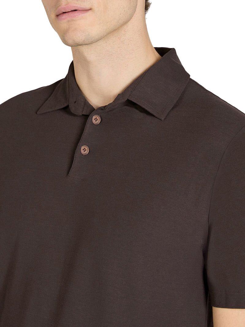 SLIM FIT POLO IN ICE COTTON
