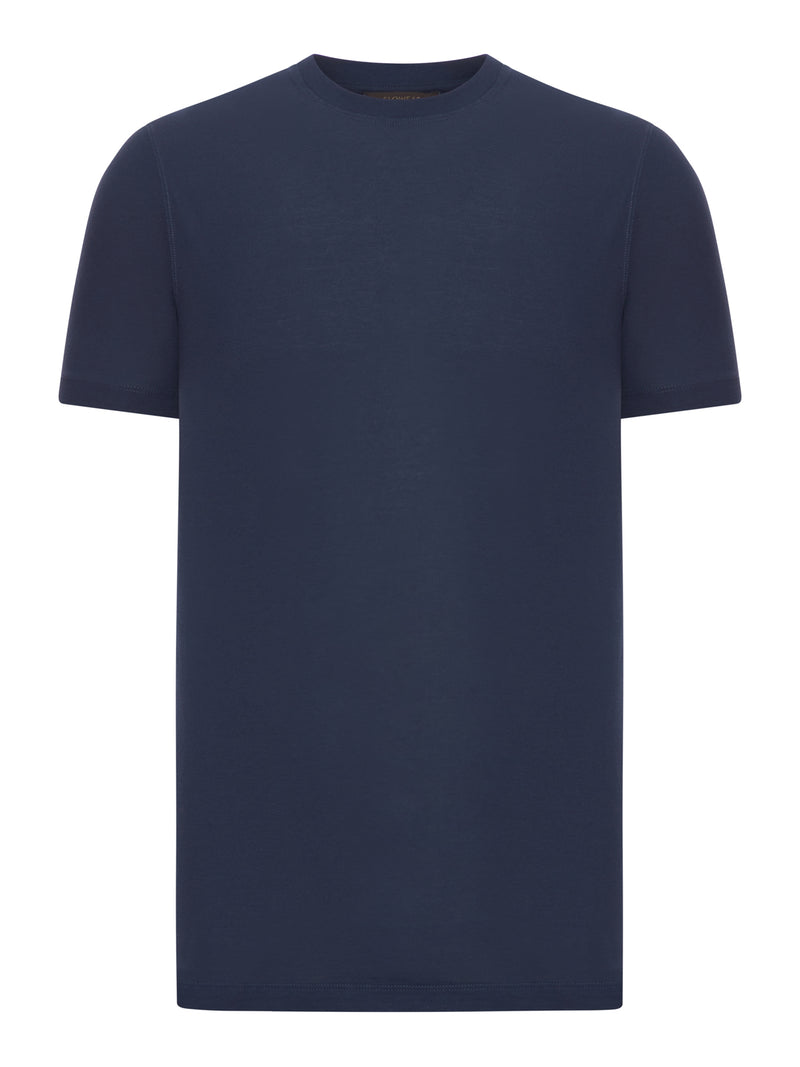 SLIM FIT CREW NECK T-SHIRT IN ICECOTTON
