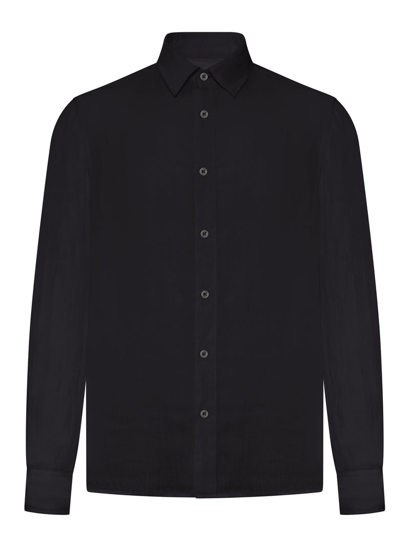 REGULAR FIT LINEN SHIRT