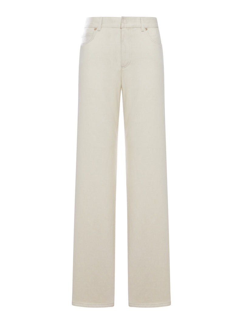 STRAIGHT FIVE-POCKET JEANS