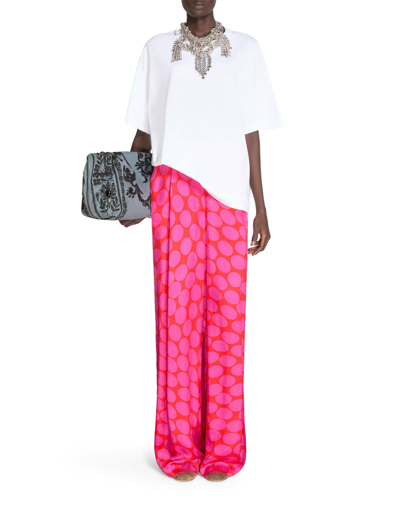 WIDE TROUSERS WITH PLEATED PANTS