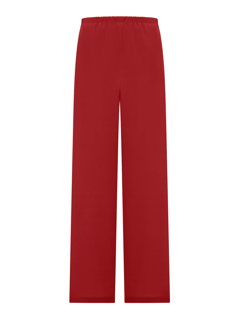 MAGA PANTS IN SILK CRÊPE DE CHINE