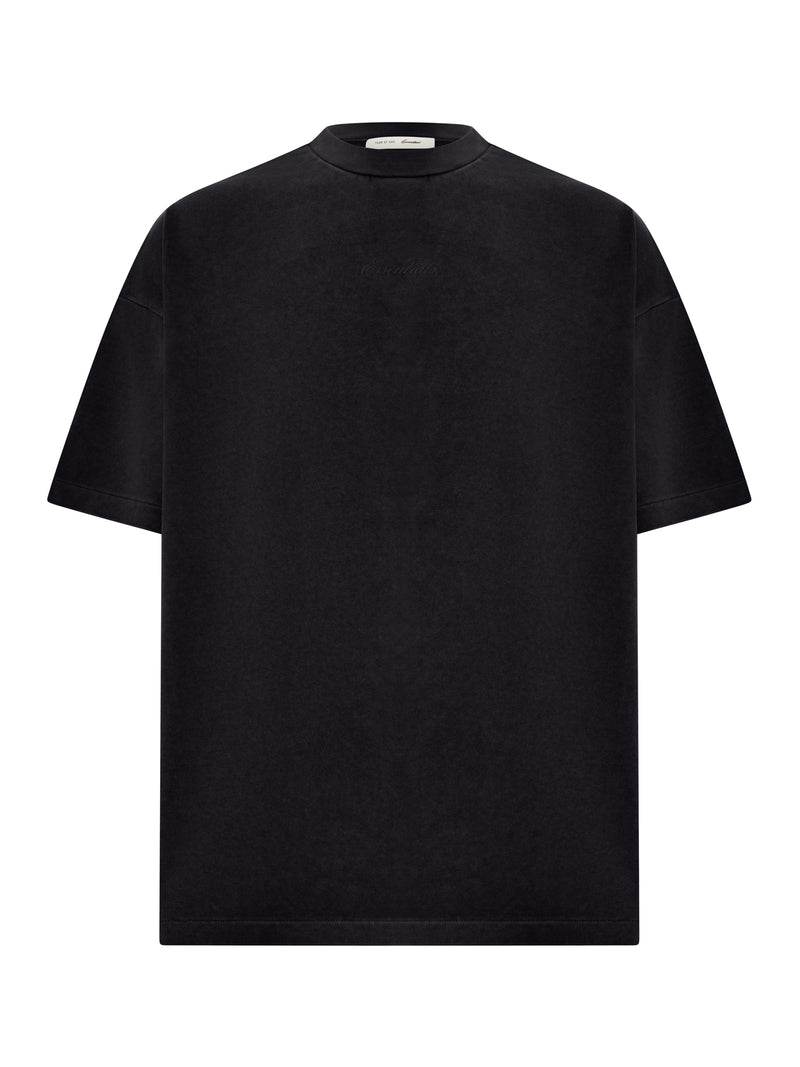 90`S SHORT SLEEVED COTTON T-SHIRT