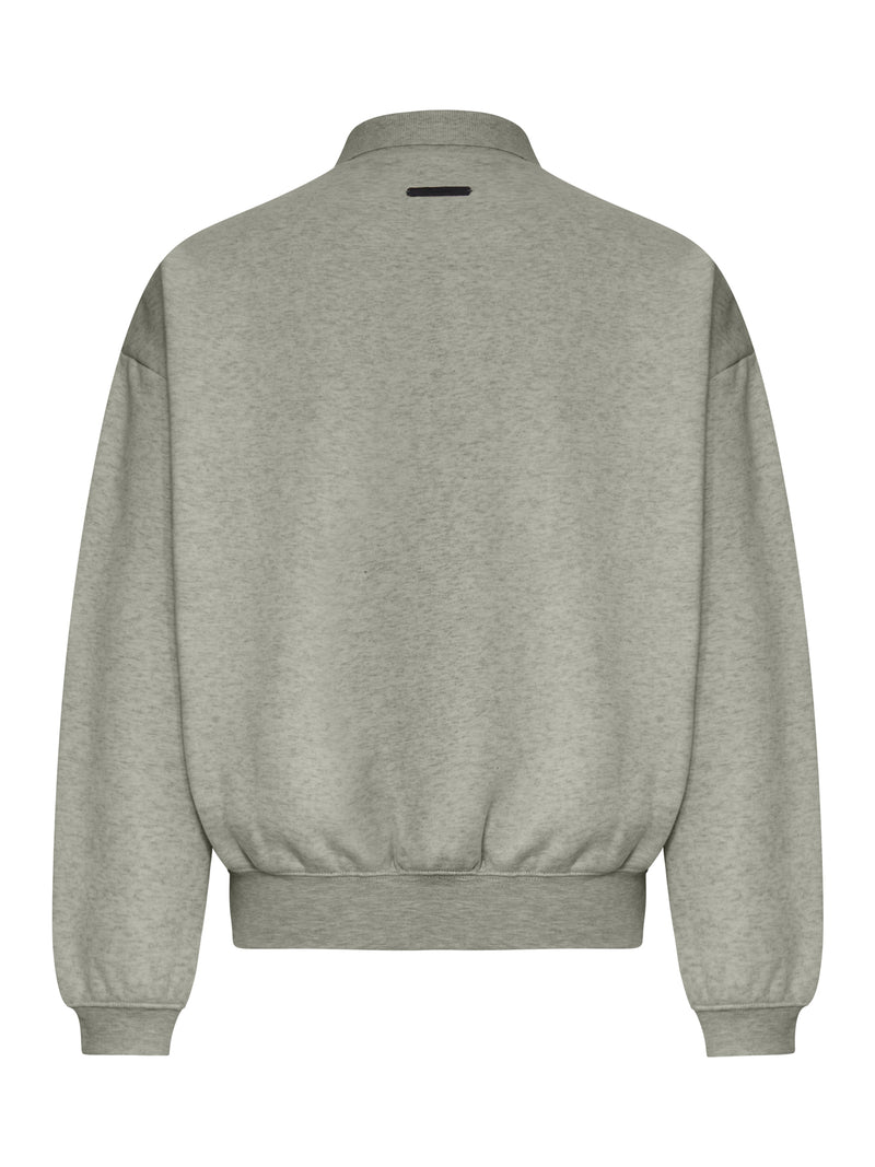 90`S POLO SWEATSHIRT IN COTTON BLEND