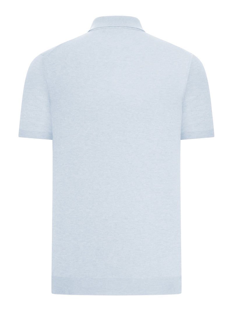 SHORT-SLEEVED COTTON TENNIS POLO