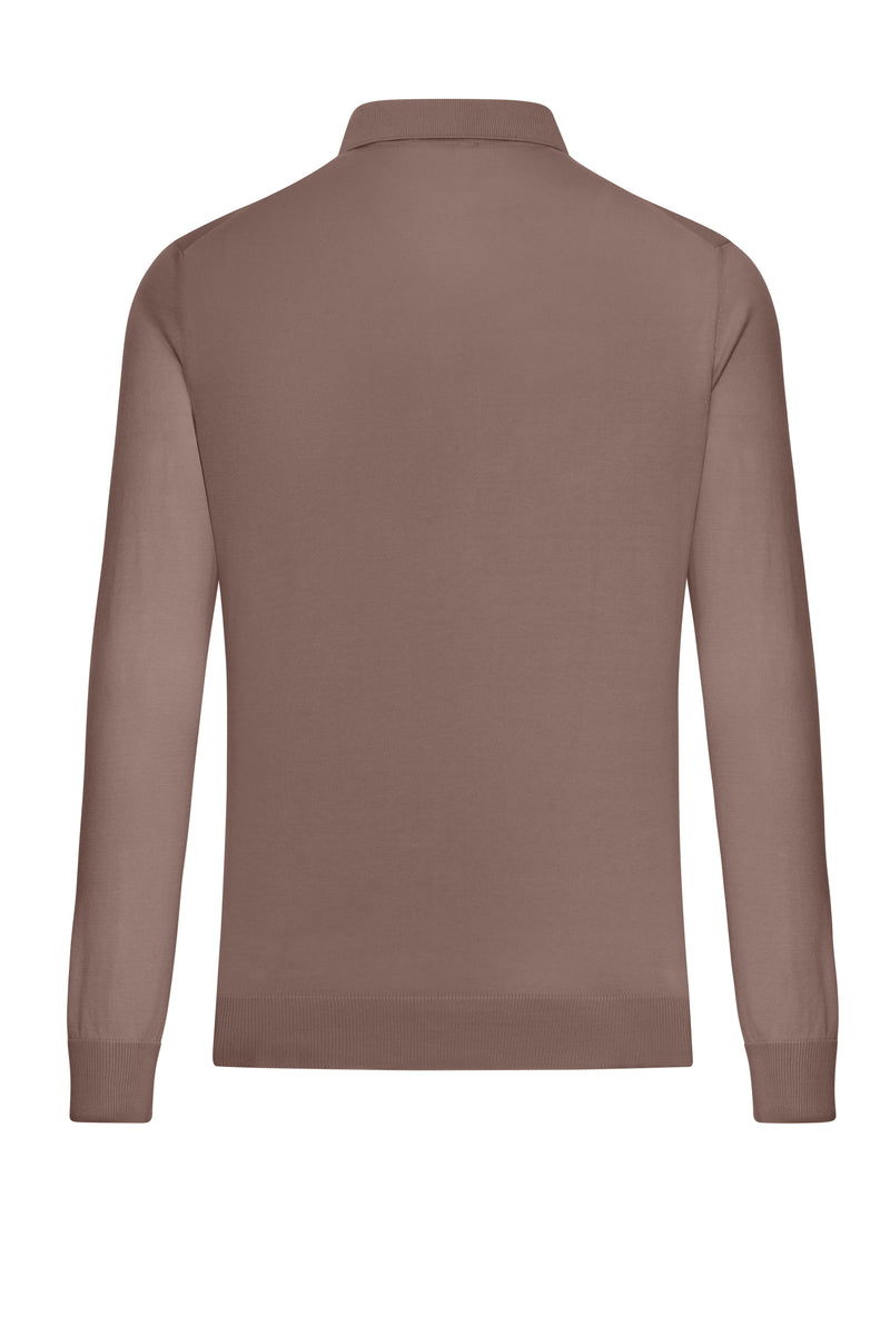 COTTON KNITTED TENNIS POLO