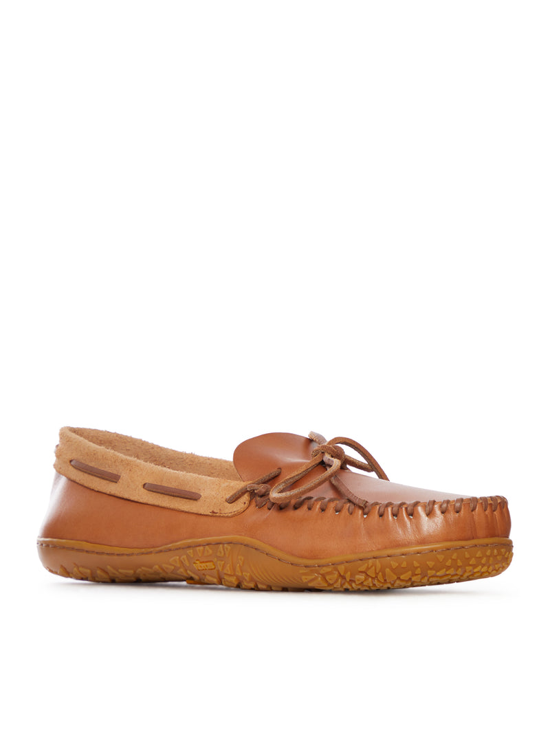 BOAT LOAFERS IN SMOOTH LEATHER WITH SUEDE INSERTS