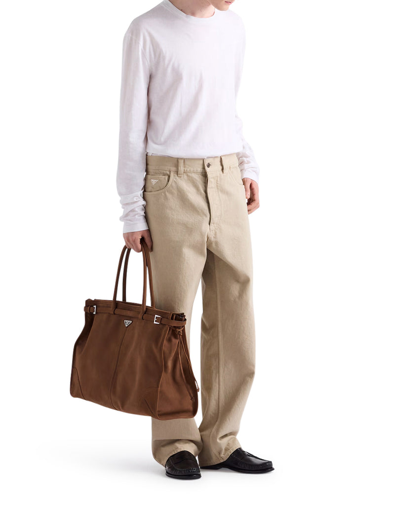 OLD DENIM FIVE-POCKET TROUSERS