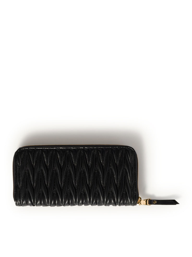 LARGE NAPPA MATELASSE WALLET