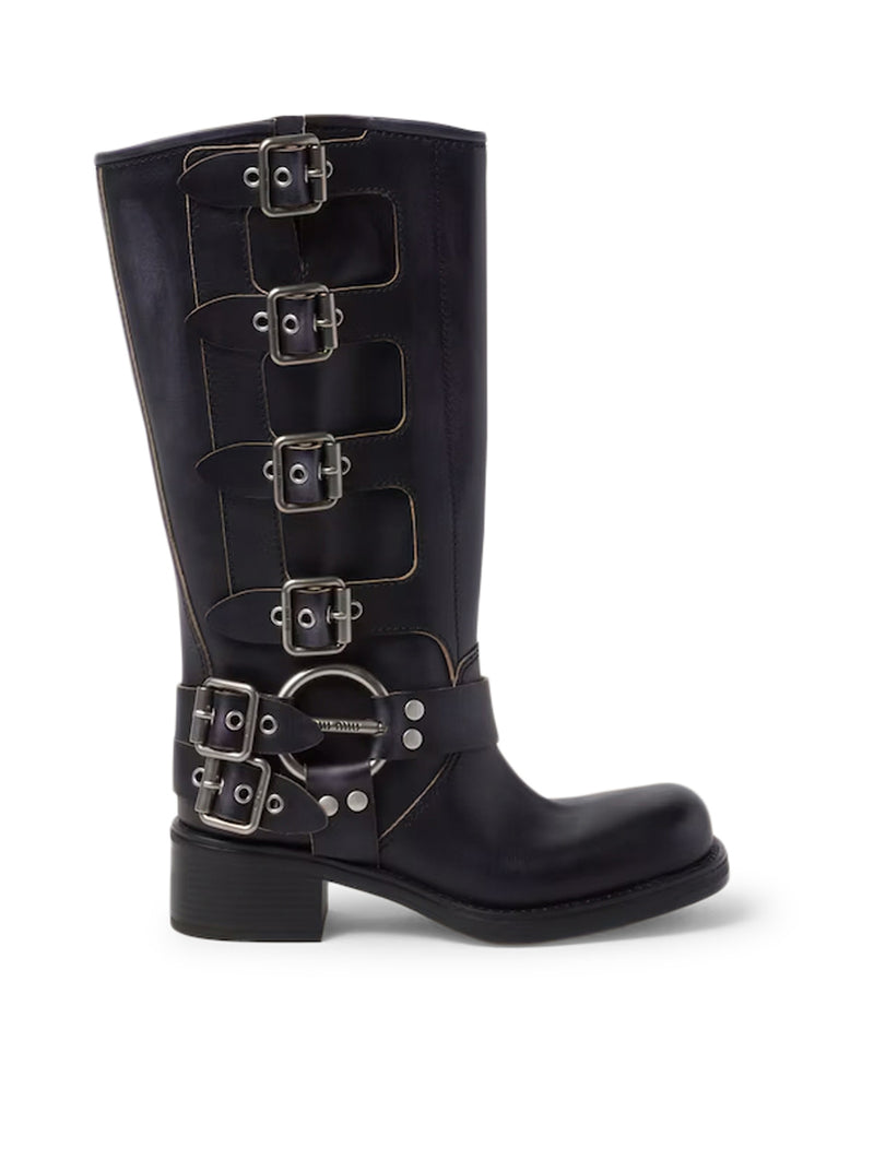 LEATHER BOOTS