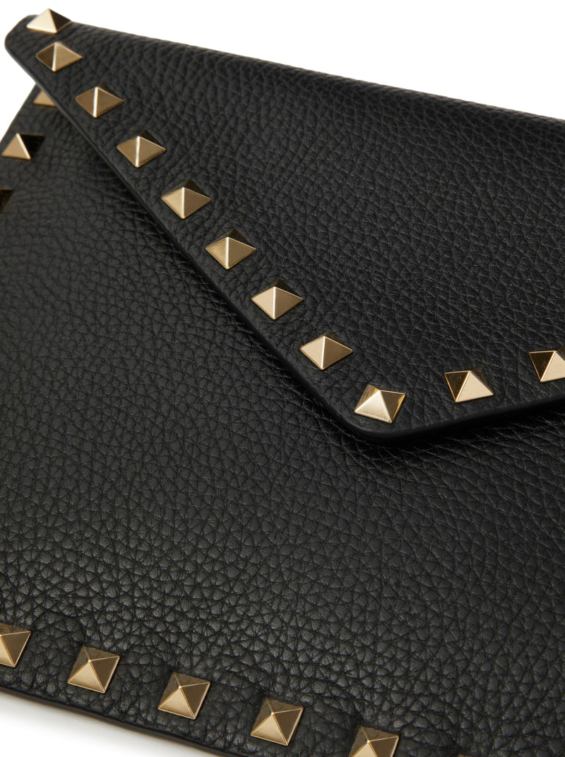 ROCKSTUD POUCH IN CALFSKIN