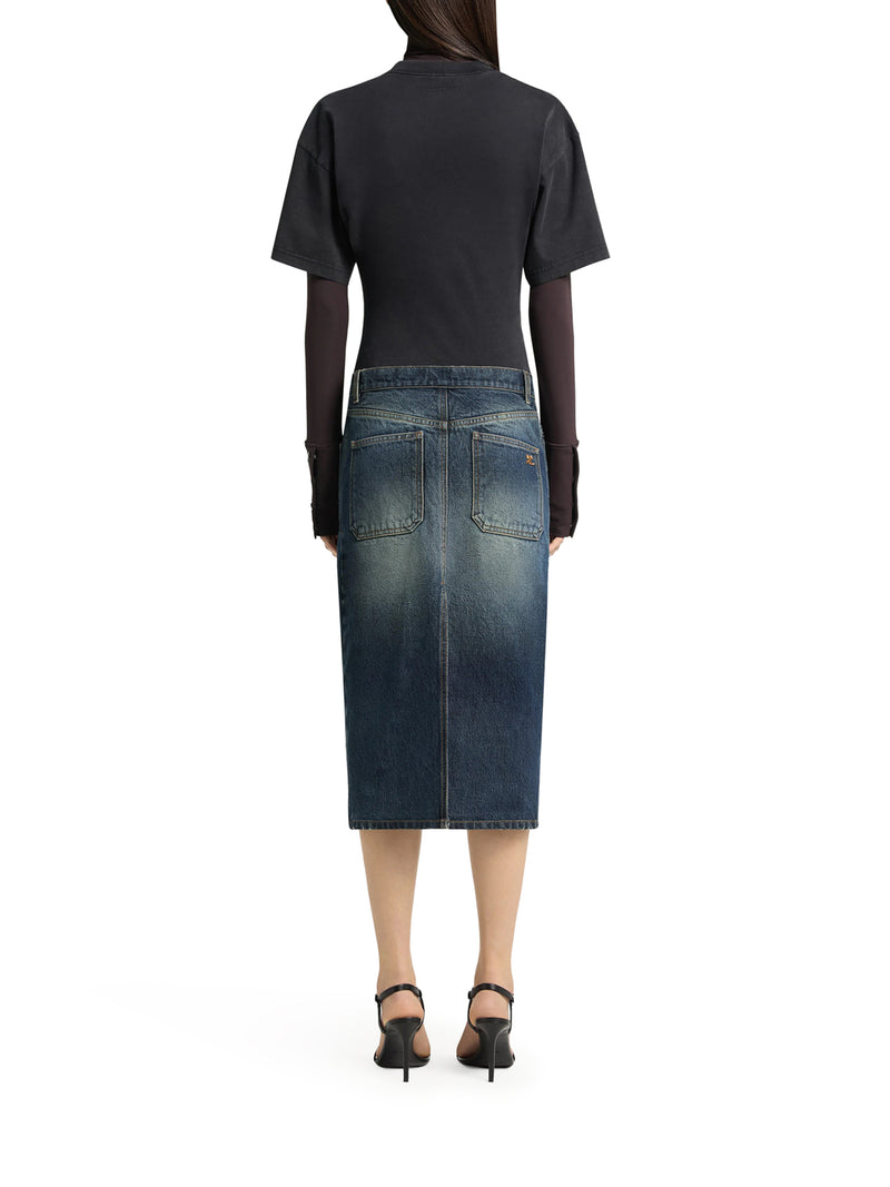 WAISTED PRINTED T-SHIRT